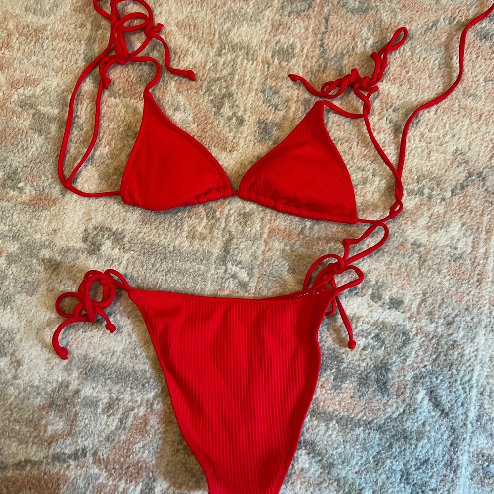 PacSun Red Bikini Set